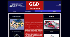 Desktop Screenshot of gldsolutions.it